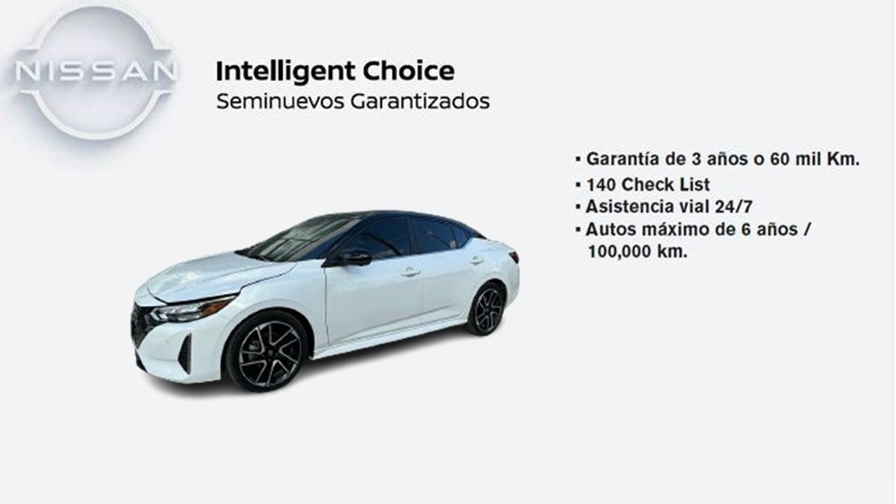 2024 Nissan Sentra SR PLATINUM BI TONO CVT L4 2.0L 145 CP 4 PUERTAS AUT BA AA